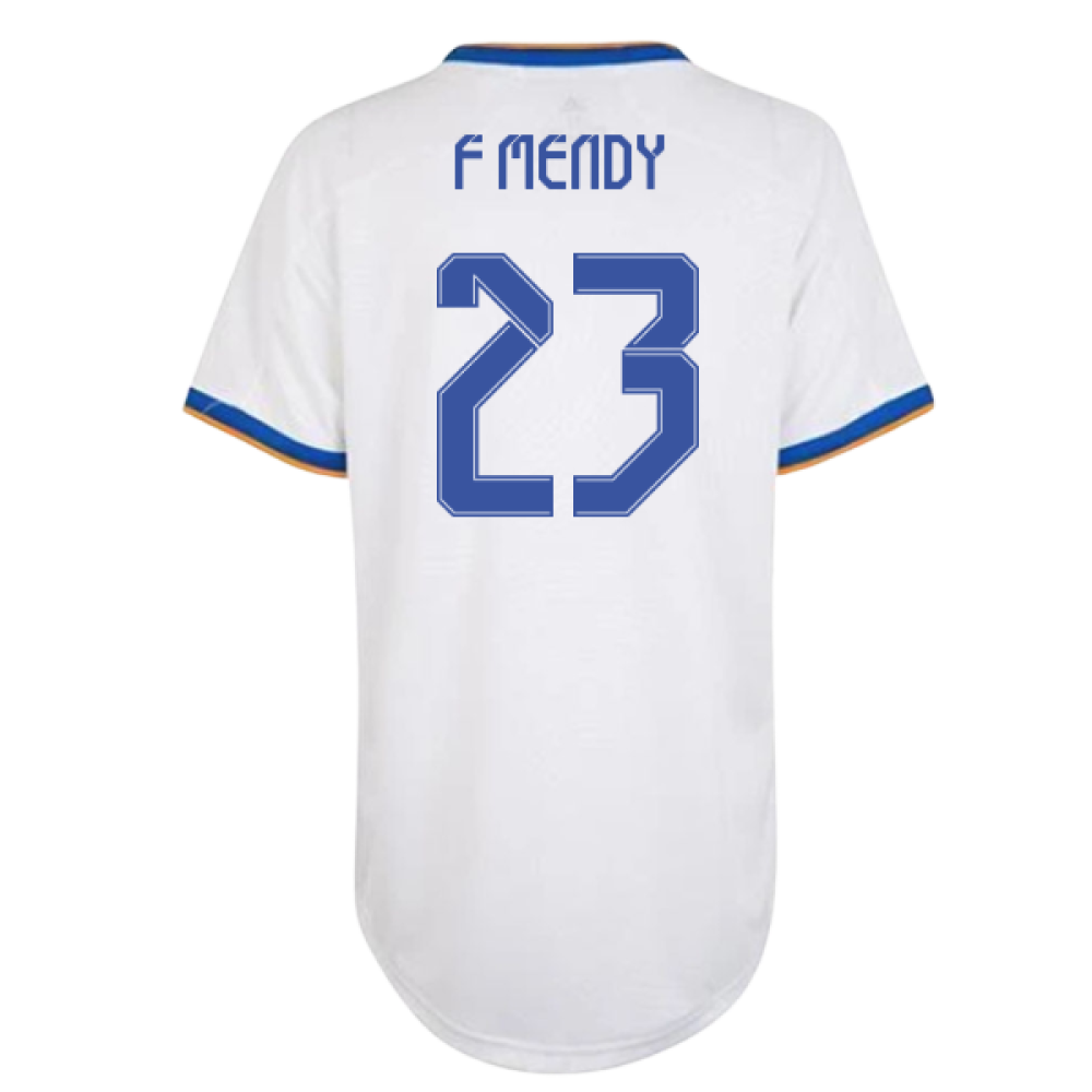 Real Madrid 2021-2022 Womens Home Shirt (F MENDY 23)