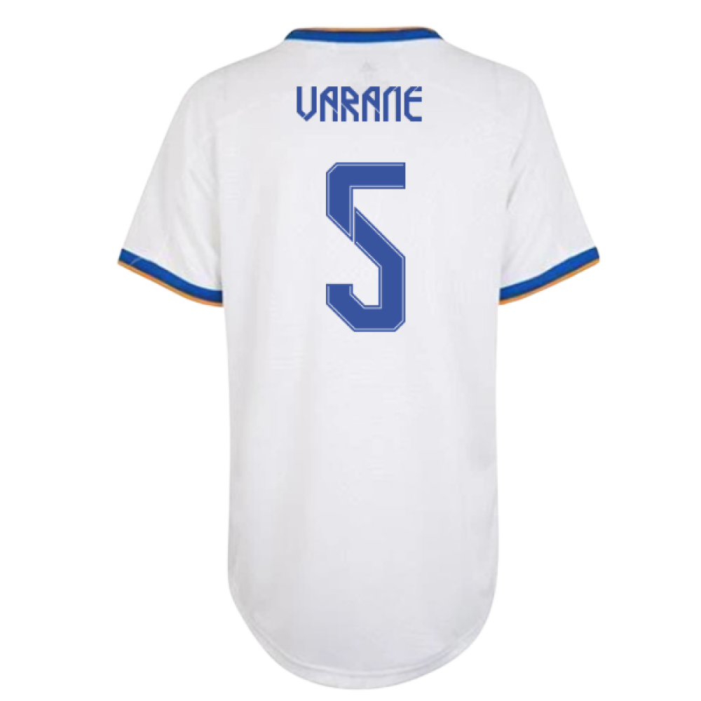 Real Madrid 2021-2022 Womens Home Shirt (VARANE 5)