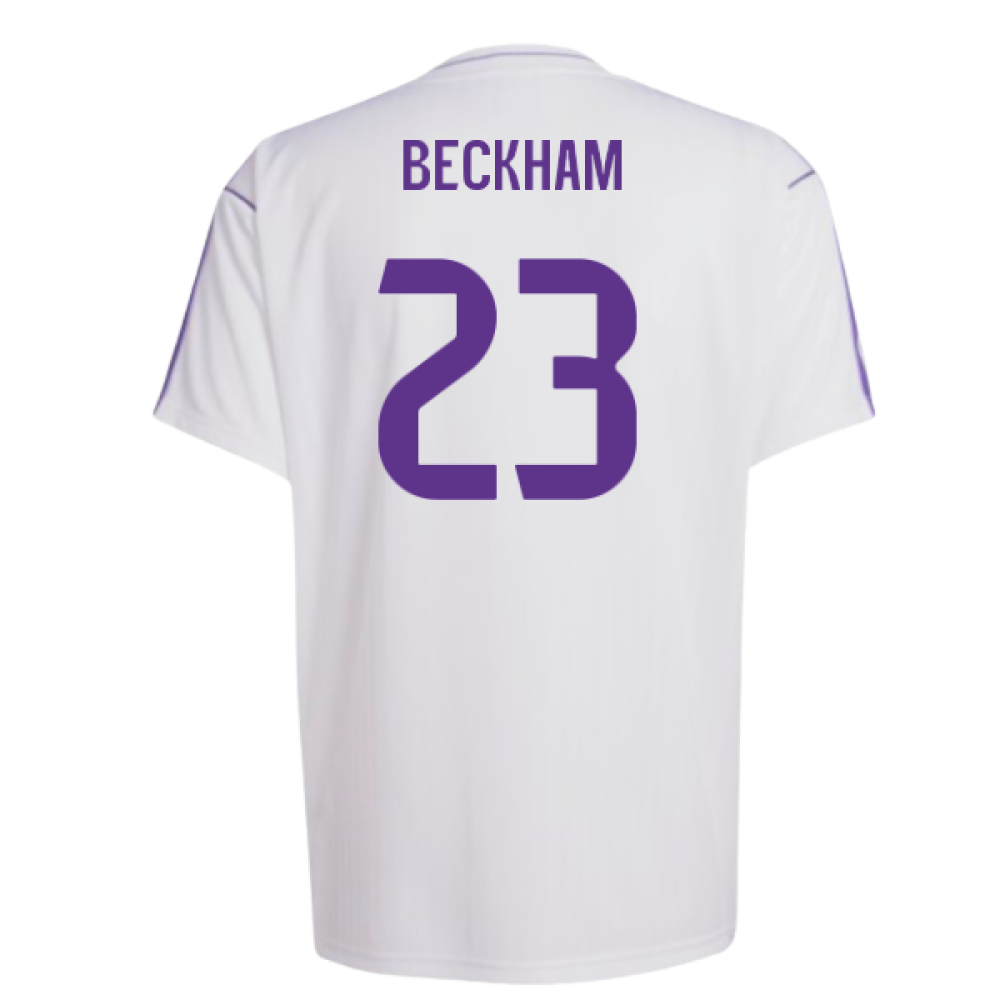 Real Madrid Terrace Icons Shirt (White) (Beckham 23)