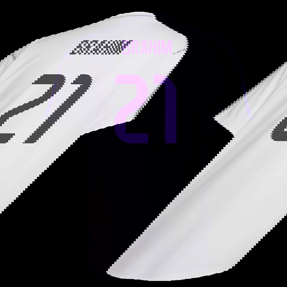 Real Madrid Terrace Icons Shirt (White) (Brahim 21)