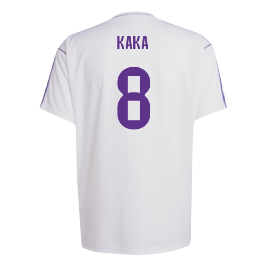 Real Madrid Terrace Icons Shirt (White) (Kaka 8)