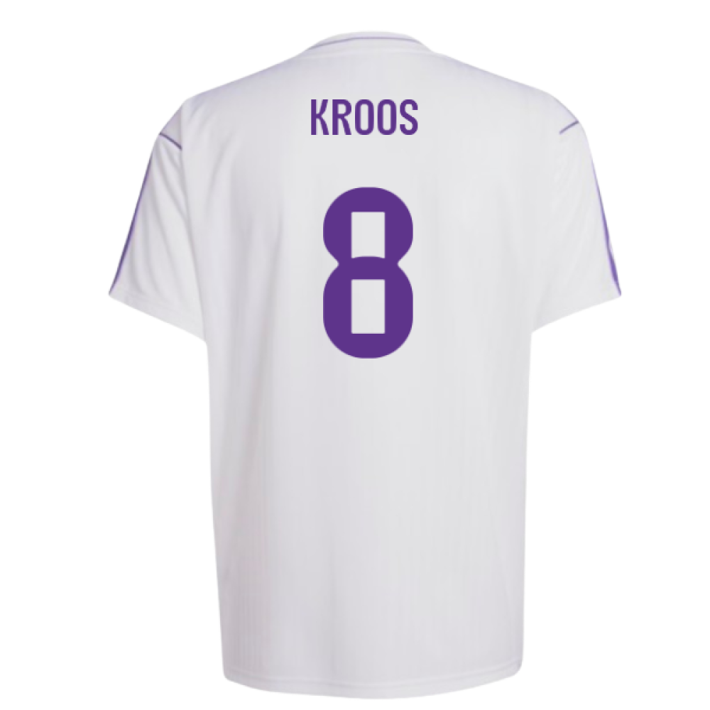 Real Madrid Terrace Icons Shirt (White) (Kroos 8)