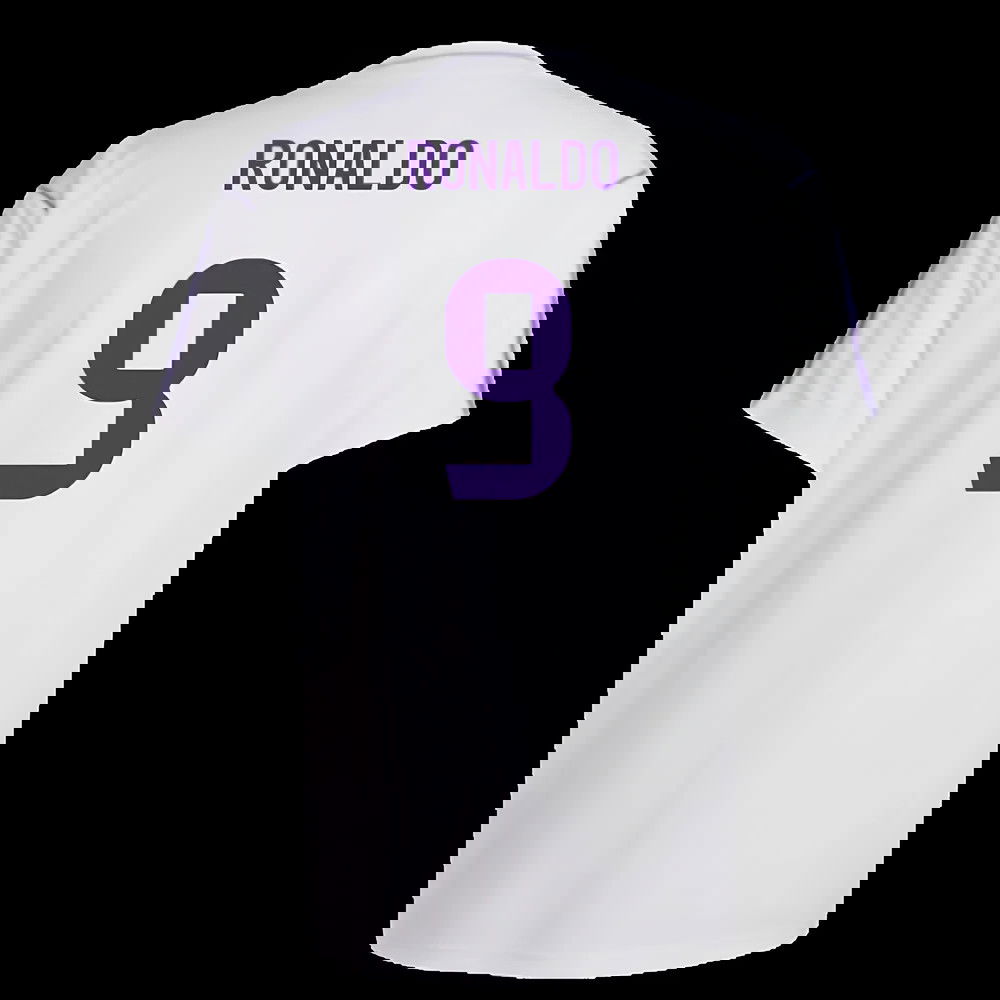 Real Madrid Terrace Icons Shirt (White) (Ronaldo 9)