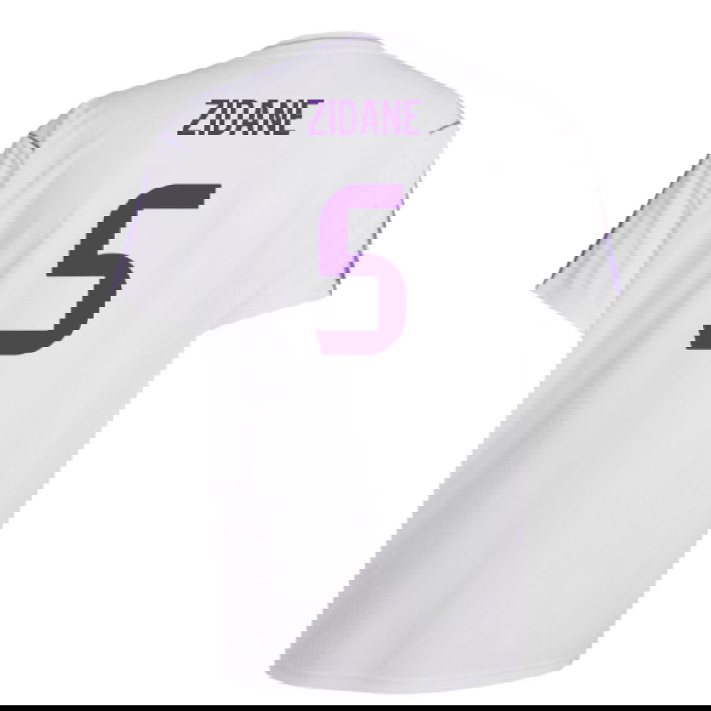 Real Madrid Terrace Icons Shirt (White) (Zidane 5)