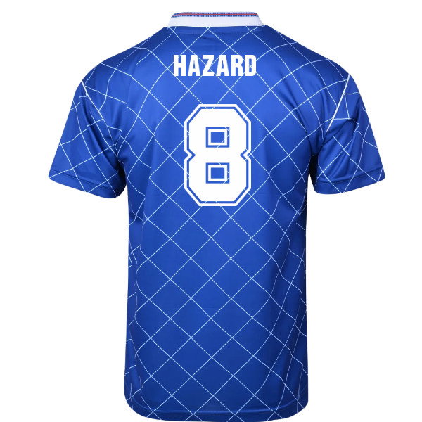 Score Draw Chelsea 1988 Retro Football Shirt (Hazard 8)