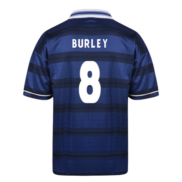 Score Draw Scotland 1998 World Cup Finals Retro Football Shirt (Burley 8)
