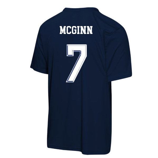 Scotland FIFA World Cup 2026™ T-Shirt (Navy) - Kids (McGinn 7)