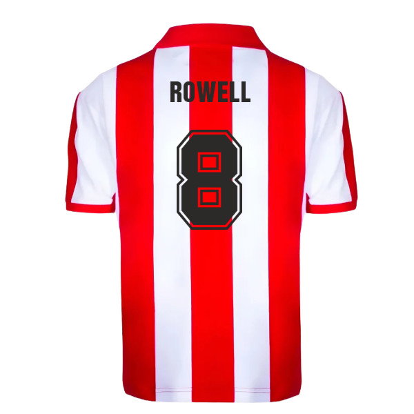 Sunderland 1978 Umbro Retro Football Shirt (Rowell 8)