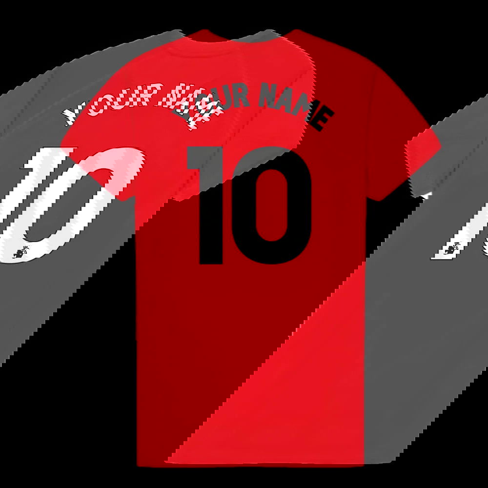 Sunderland Poly T-Shirt (Red) - Kids (Your Name)