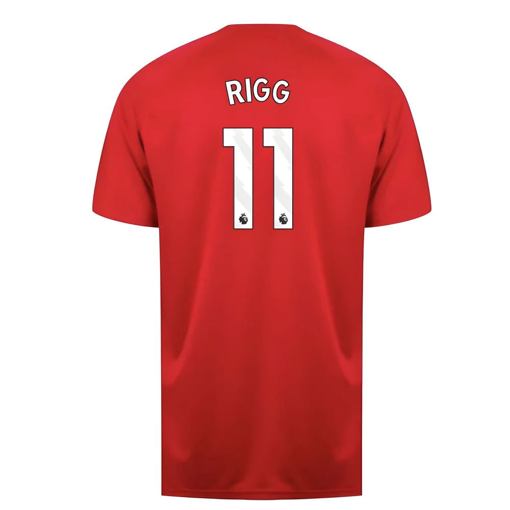 Sunderland Poly T-Shirt (Red) (Rigg 11)