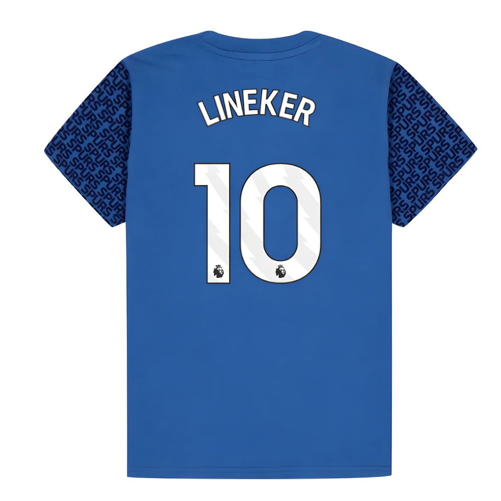 Tottenham Hotspur Graphic T-shirt (Blue) - Kids (Lineker 10)