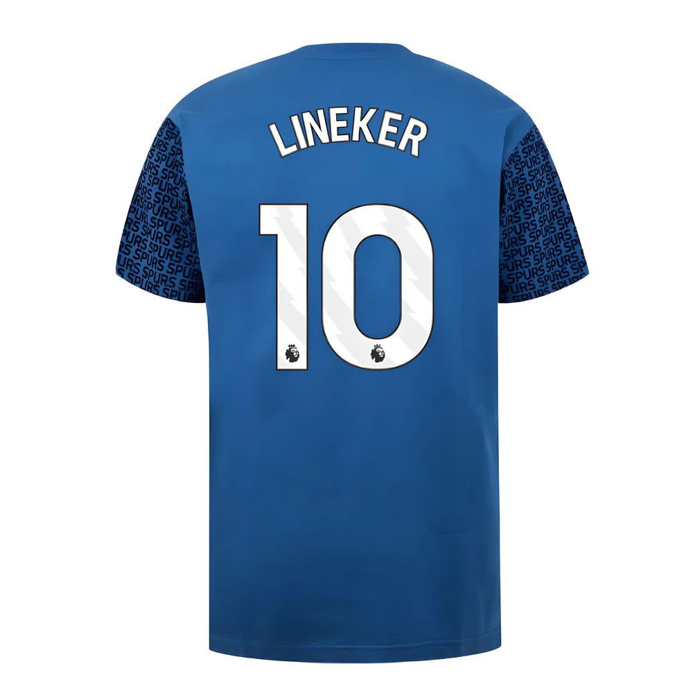 Tottenham Hotspur Graphic T-shirt (Blue) (Lineker 10)