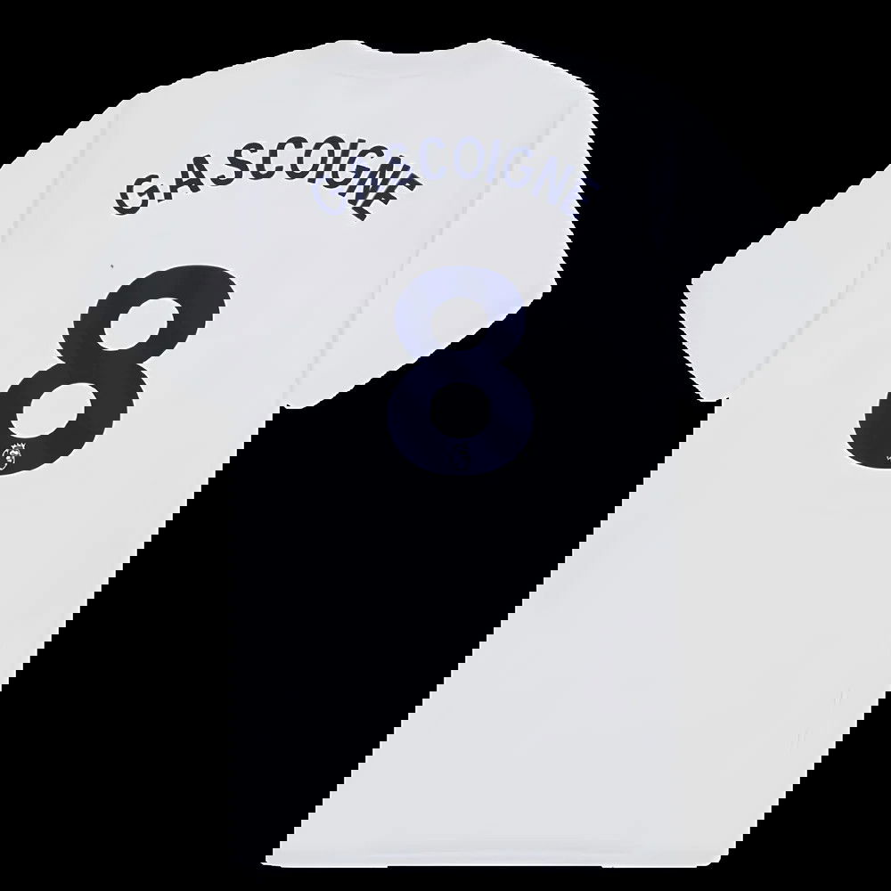 Tottenham Hotspur Poly T-shirt (White) (Gascoigne 8)