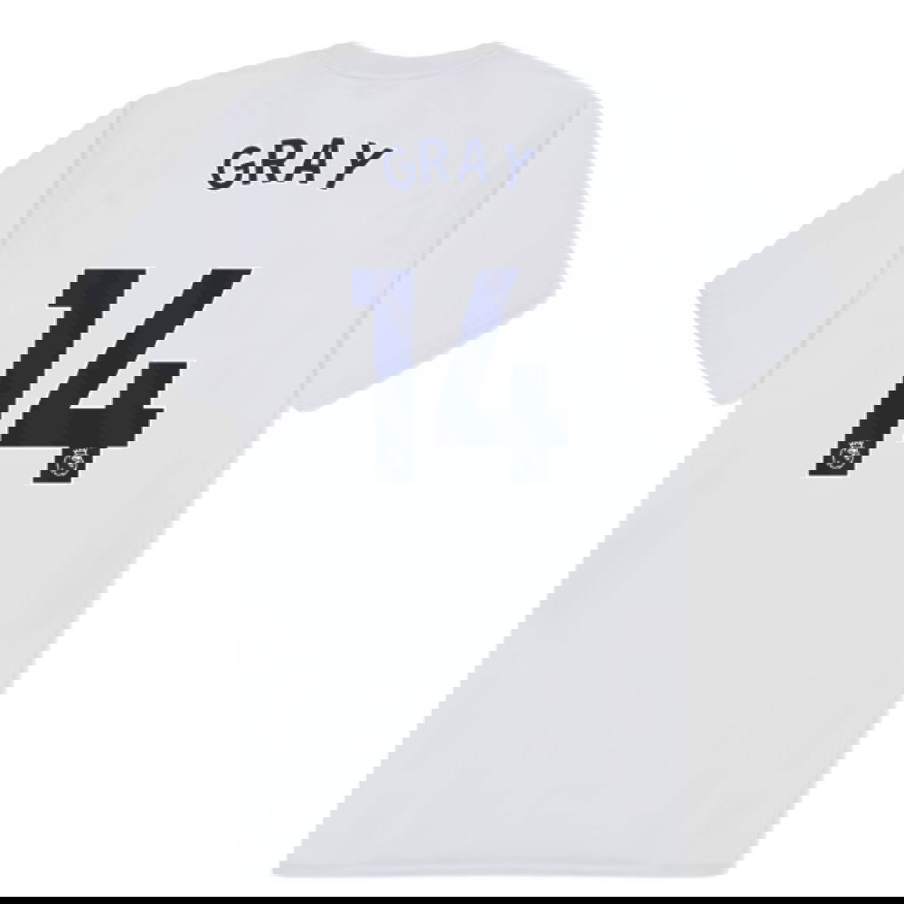 Tottenham Hotspur Poly T-shirt (White) (Gray 14)