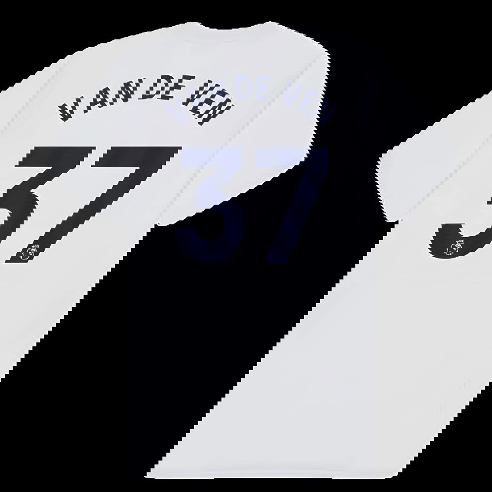 Tottenham Hotspur Poly T-shirt (White) (Van De Ven 37)