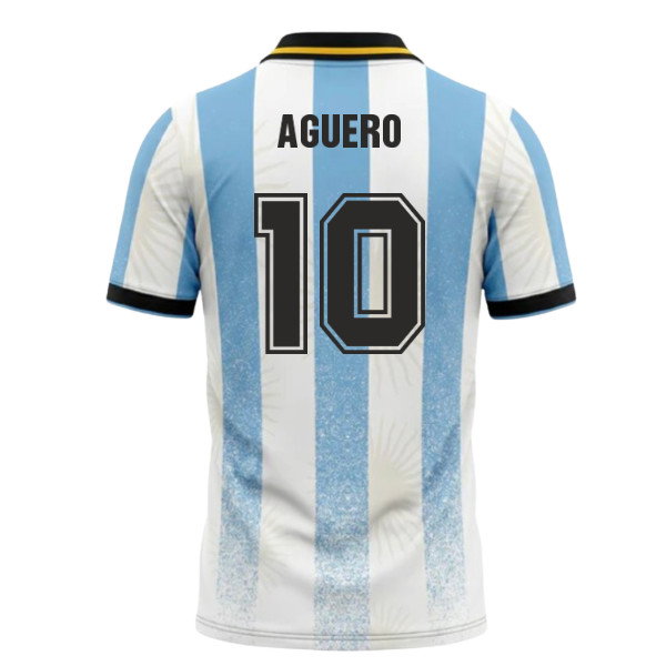 UMBRO Argentina World Cup 26 Football Shirt (Aguero 10)
