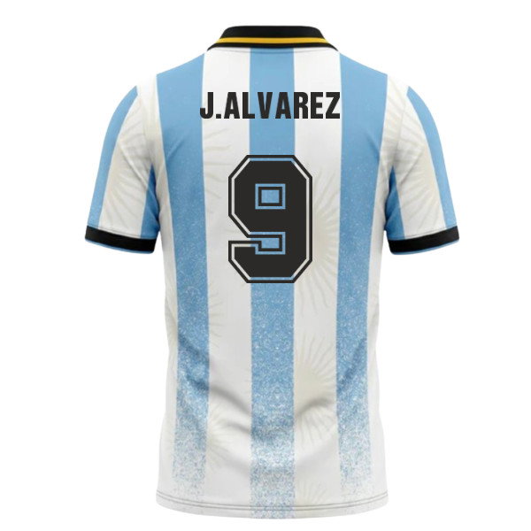UMBRO Argentina World Cup 26 Football Shirt (J.Alvarez 9)