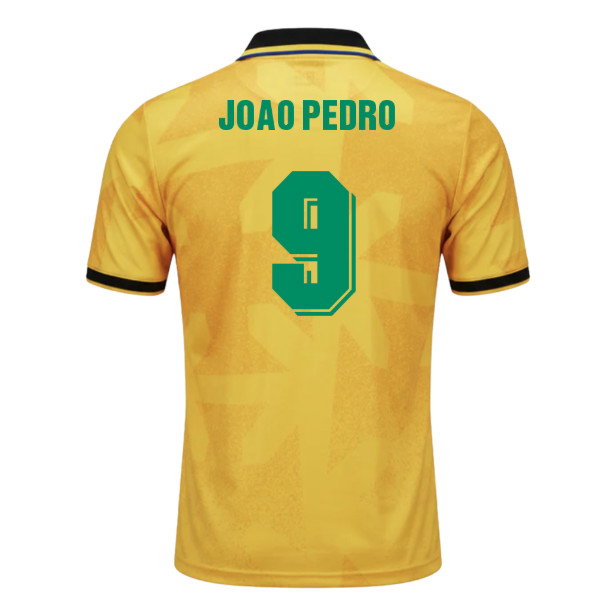 UMBRO Brazil World Cup 26 Football Shirt (Joao Pedro 9)