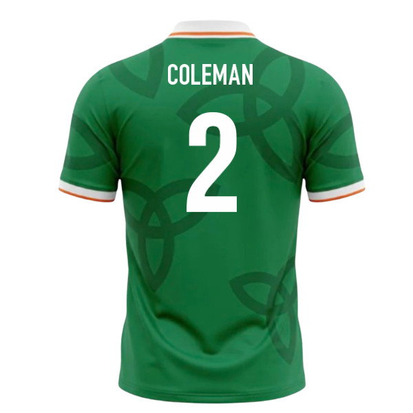 UMBRO Ireland World Cup 26 Football Shirt (Coleman 2)