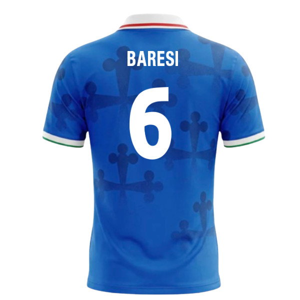 UMBRO Italy World Cup 26 Football Shirt (Baresi 6)