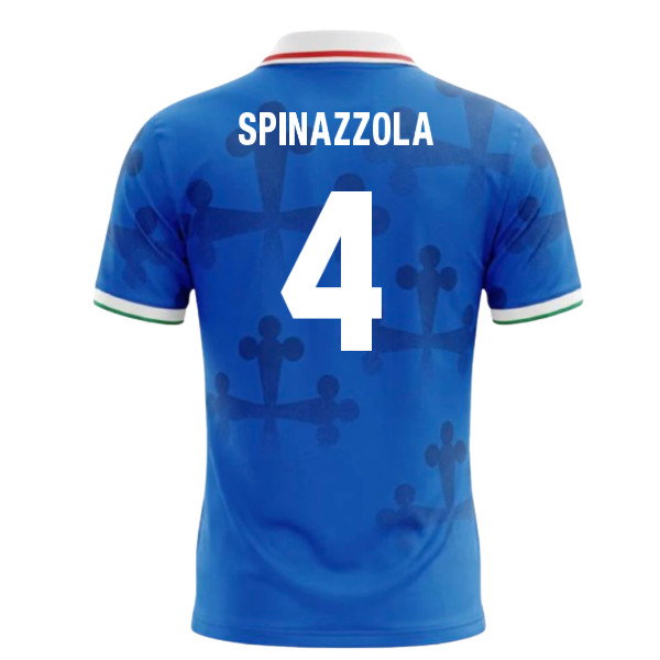 UMBRO Italy World Cup 26 Football Shirt (Spinazzola 4)