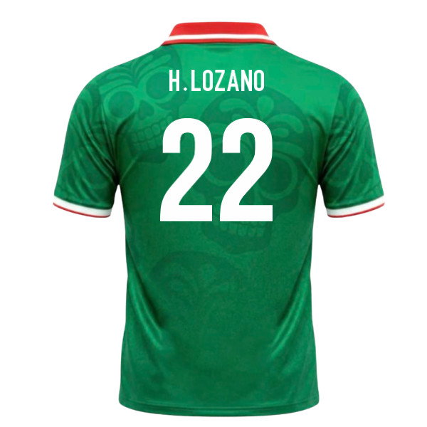 UMBRO Mexico World Cup 26 Football Shirt (H.Lozano 22)