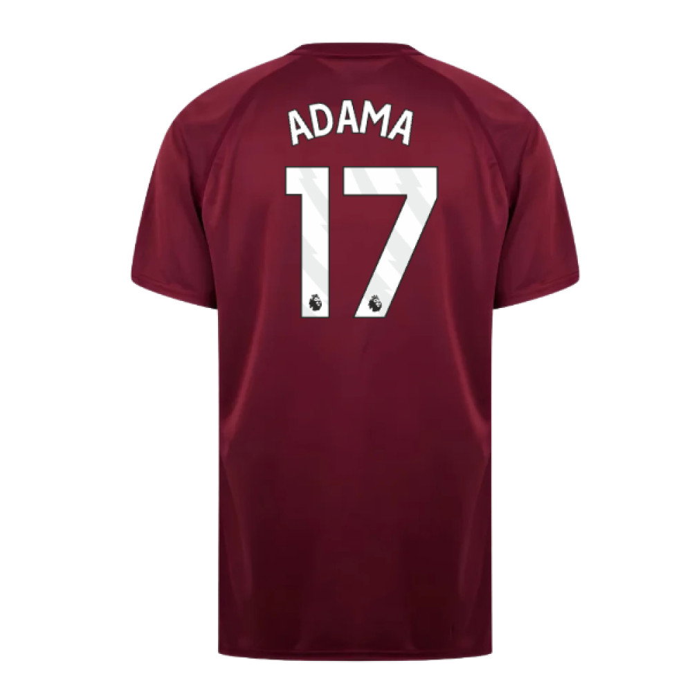 West Ham United Poly T-Shirt (Claret/Blue) (Adama 17)