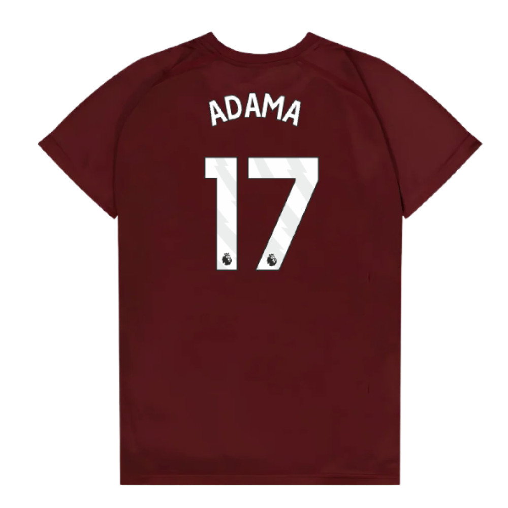 West Ham United Poly T-Shirt (Claret/Blue) - Kids (Adama 17)