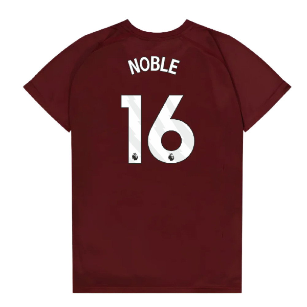 West Ham United Poly T-Shirt (Claret/Blue) - Kids (Noble 16)