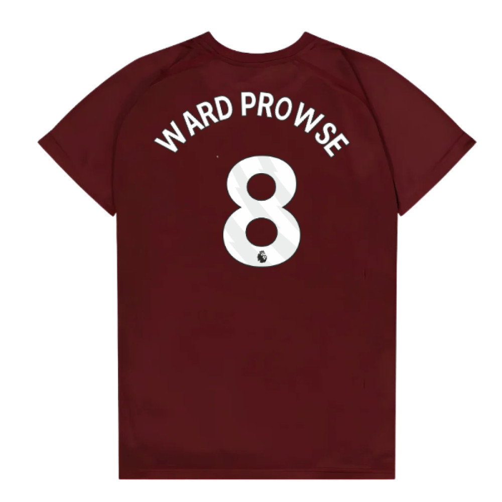 West Ham United Poly T-Shirt (Claret/Blue) - Kids (Ward Prowse 8)