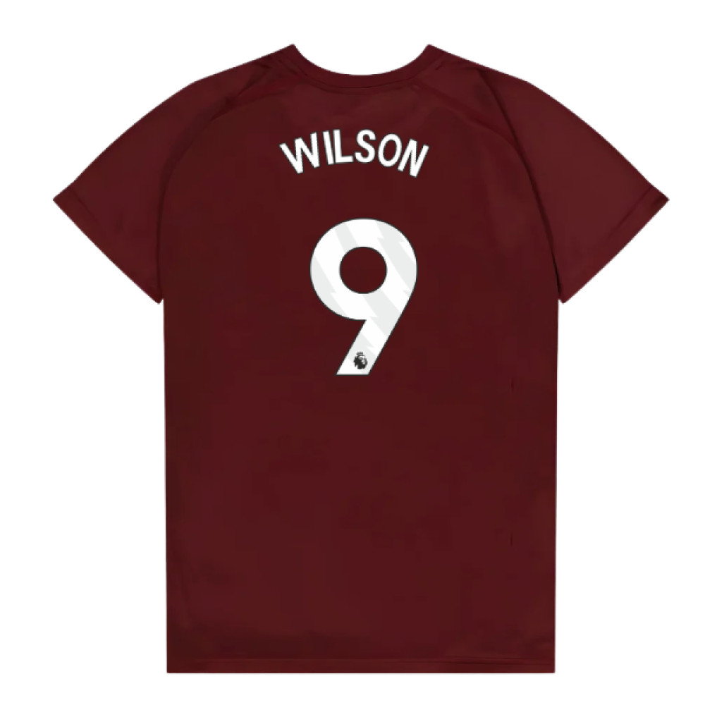 West Ham United Poly T-Shirt (Claret/Blue) - Kids (Wilson 9)