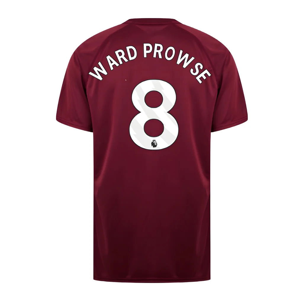 West Ham United Poly T-Shirt (Claret/Blue) (Ward Prowse 8)