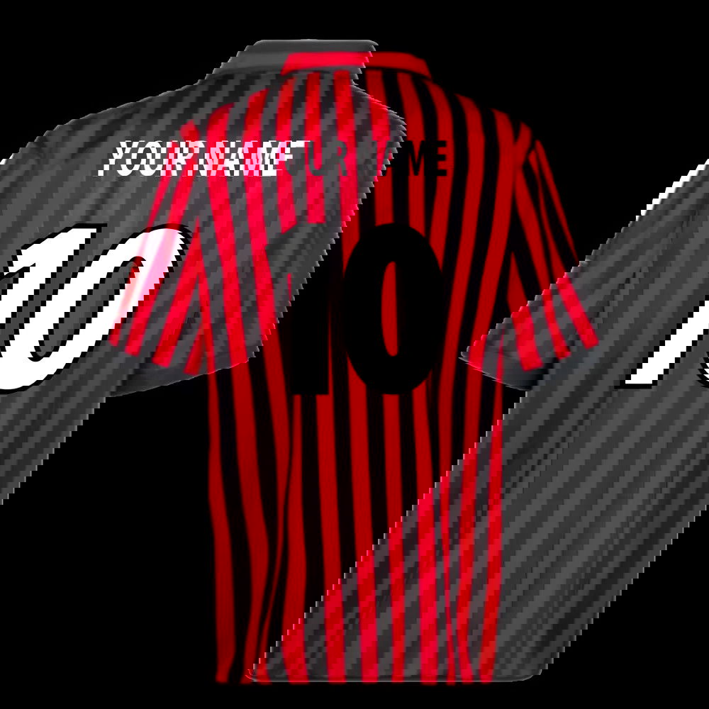 AC Milan 2000 Centenary Retro Football Shirt (Your Name)