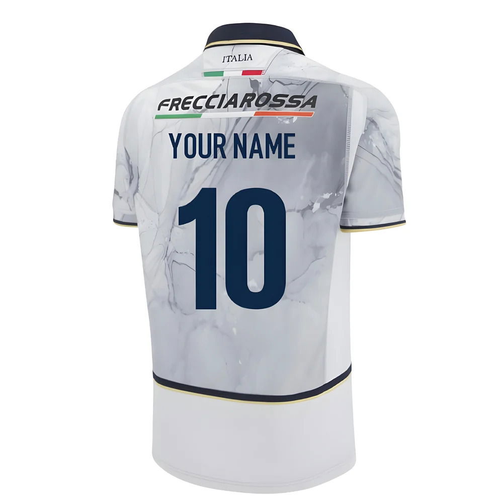 2025-2026 Italy FIR Rugby Away Shirt (Your Name)