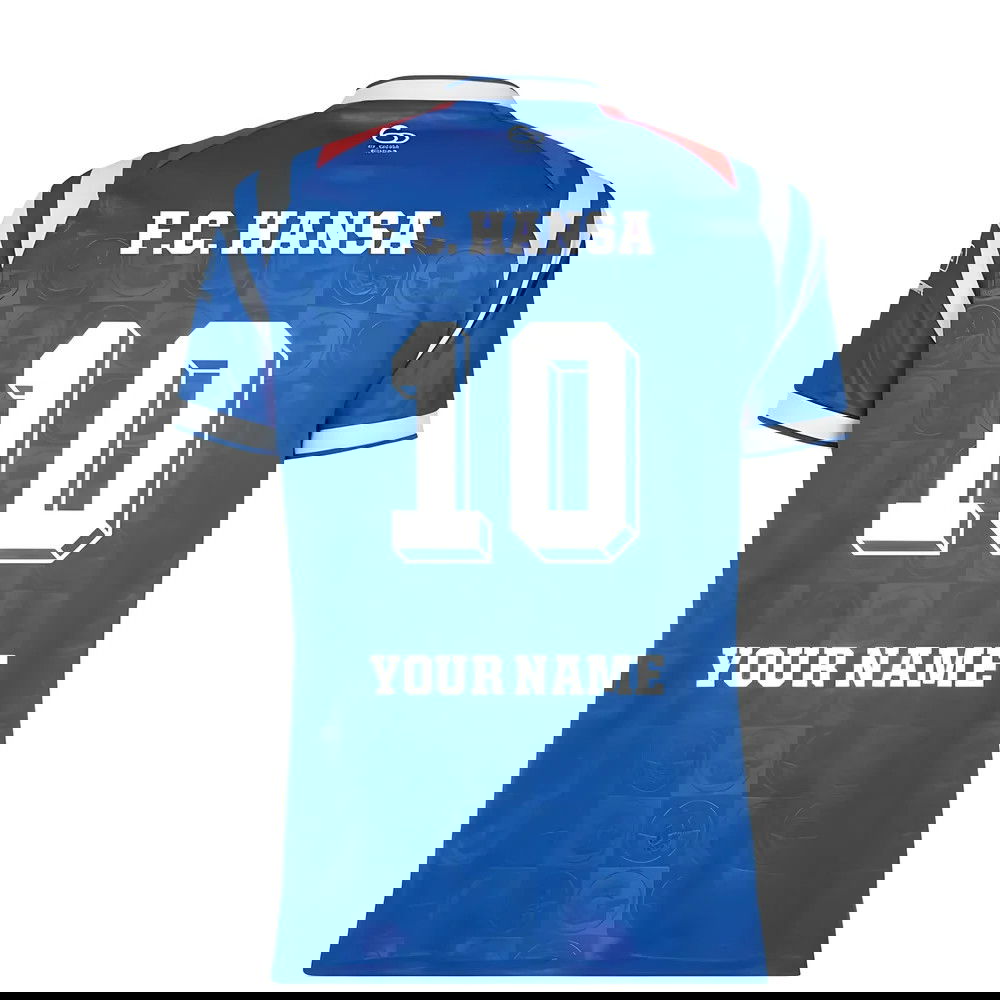 2025-2026 Hansa Rostock Home Shirt (Your Name)