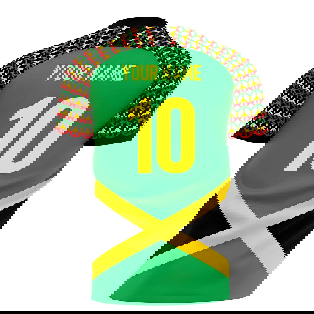 Jamaica Marley Concept Football Shirt (Libero) (Your Name)
