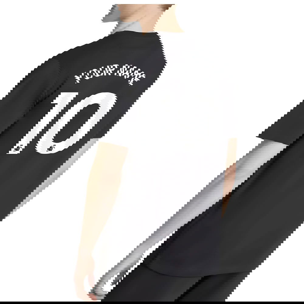 2025-2026 Man Utd US Tee (Black) (Your Name)