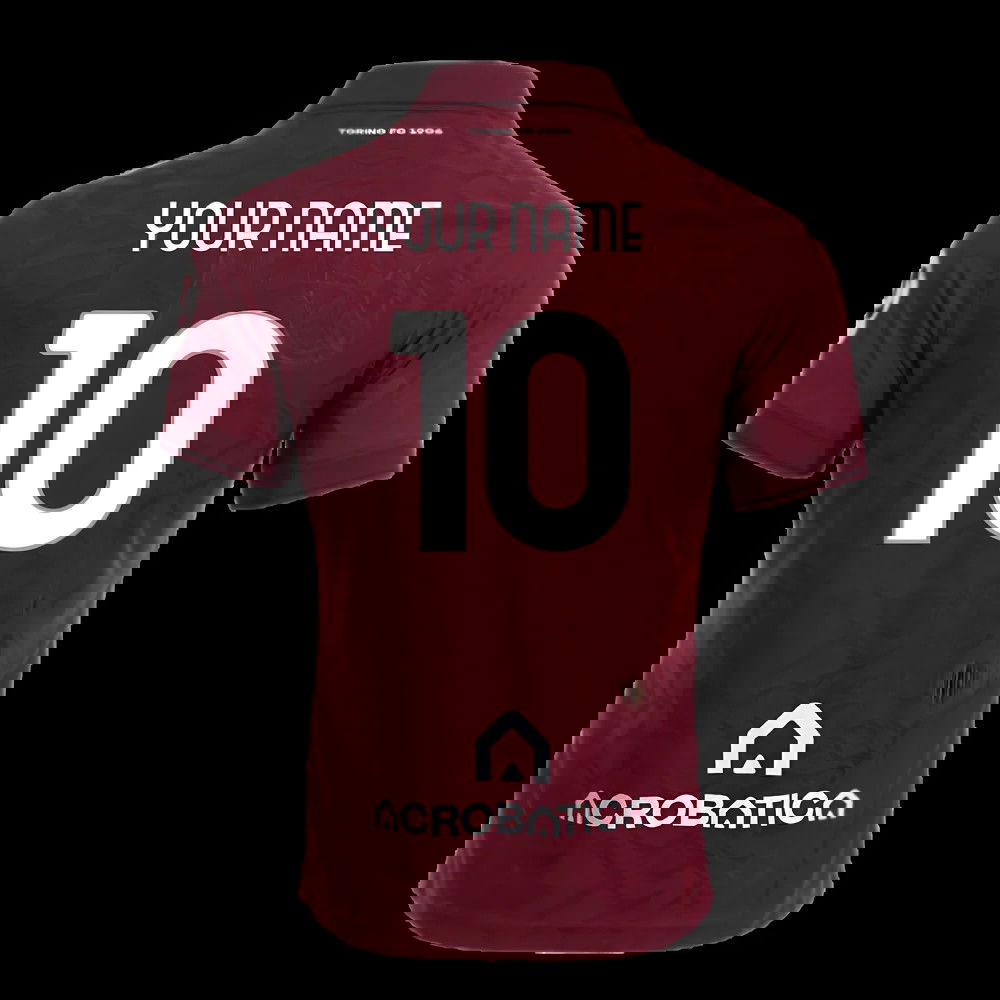 2025-2026 Torino Home Shirt (Kids) (Your Name)