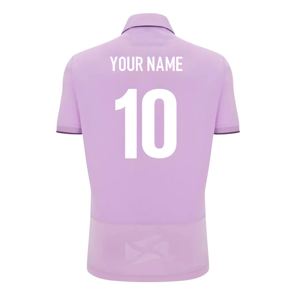 2025-2026 Scotland Rugby Cotton Away Shirt (Your Name)