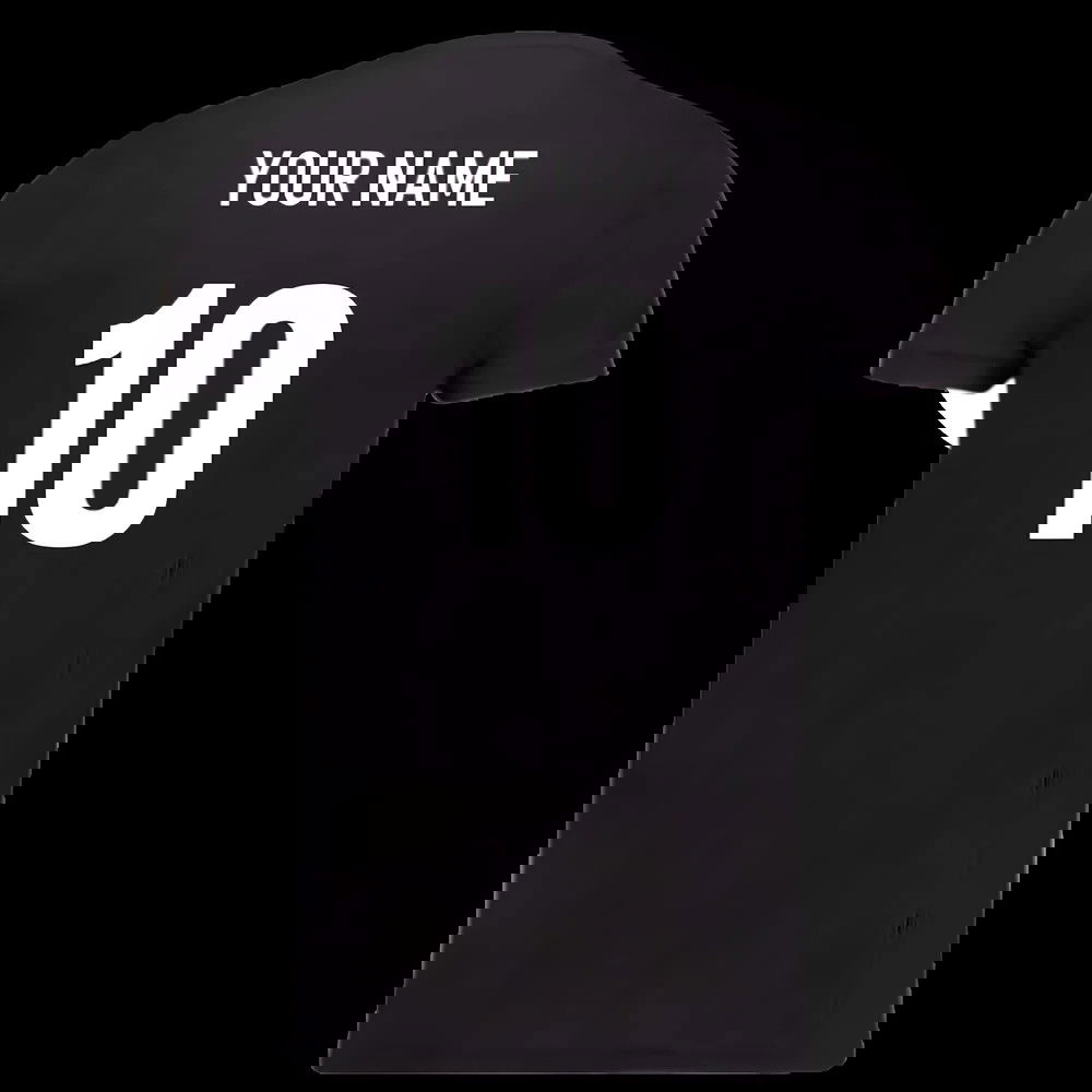 Maccabi Tel Aviv Logo T-shirt (Black) (Your Name)