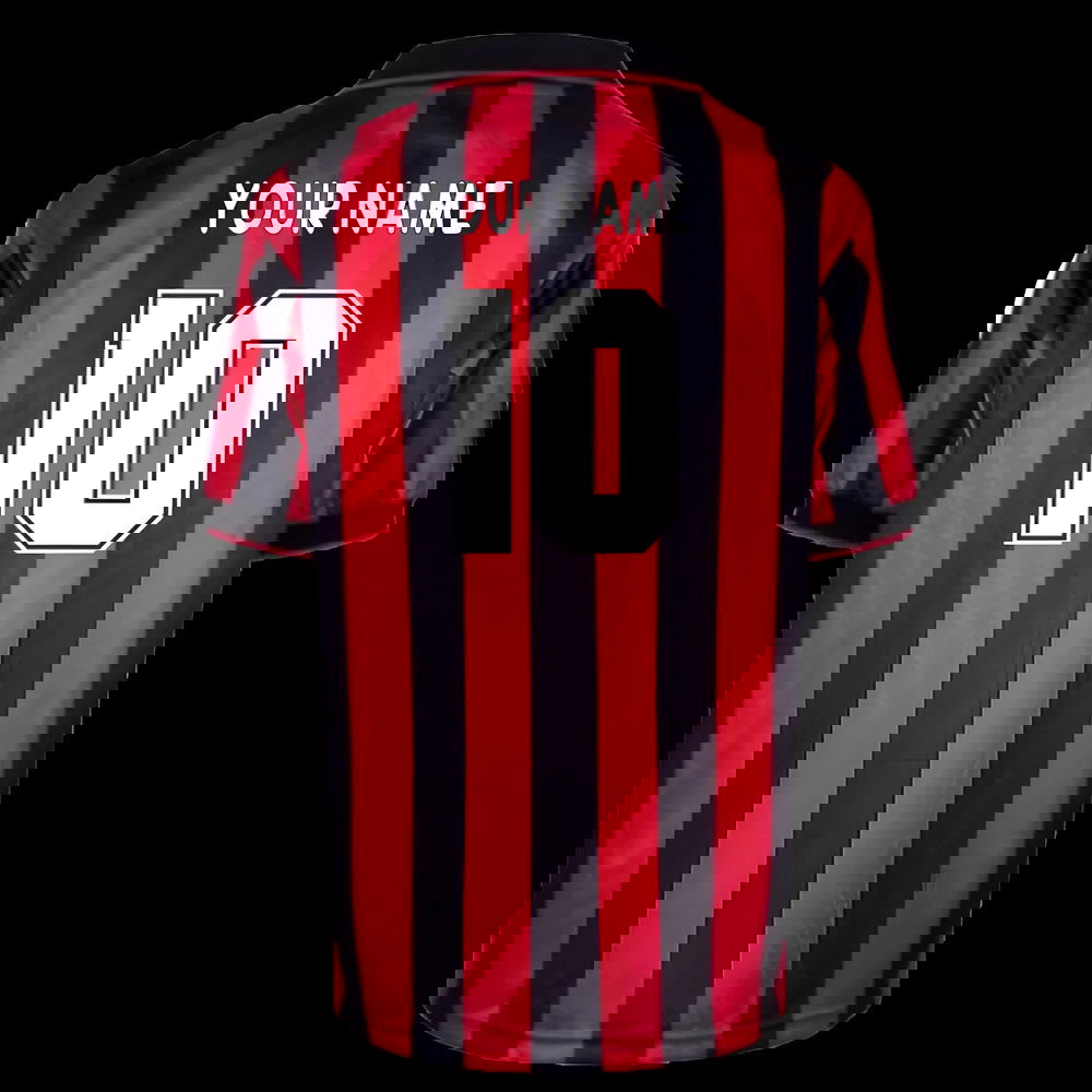 AC Milan 1996 Home Retro Shirt (Your Name)