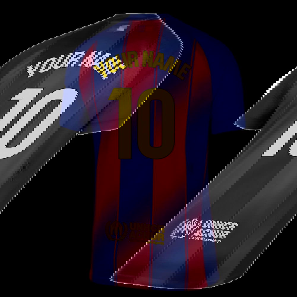 2025-2026 Barcelona Home Shirt (Your Name)