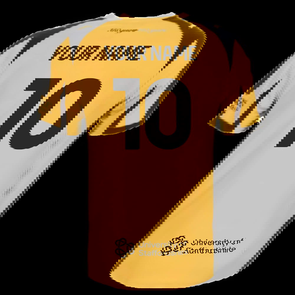 2025-2026 Port Vale Away Shirt (Your Name)