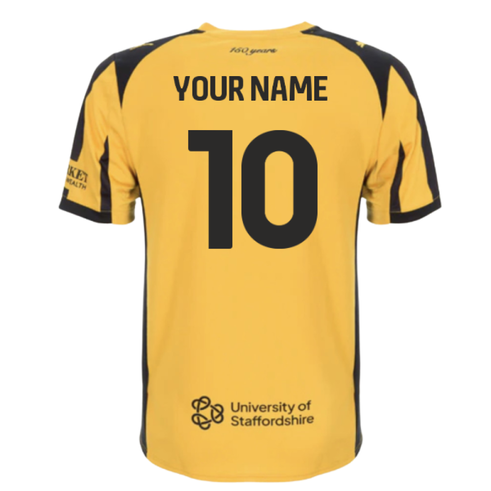 2025-2026 Port Vale Away Shirt (Your Name)