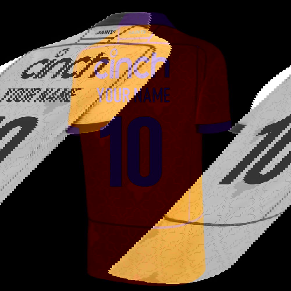2025-2026 Northampton Saints Away Rugby Shirt (Your Name)