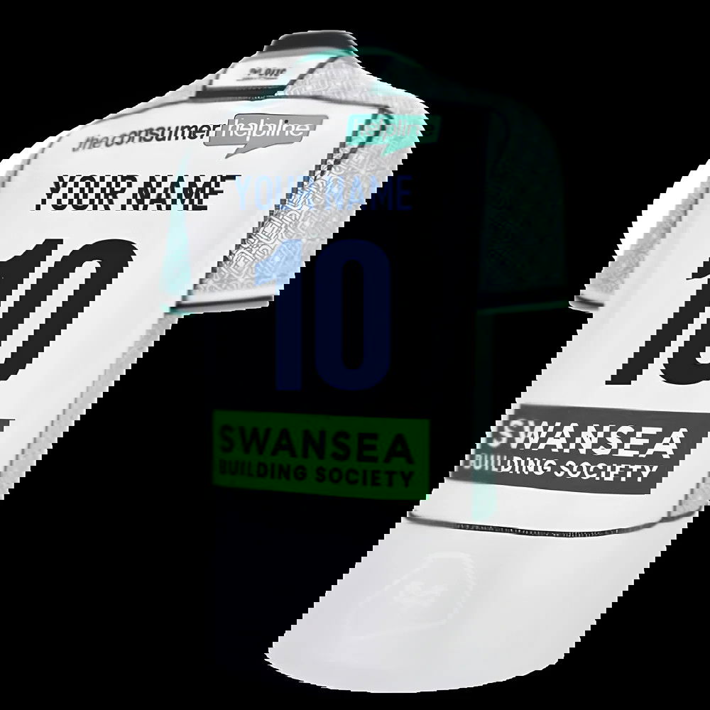 2025-2026 Ospreys Away Rugby Poly Replica Shirt (Your Name)