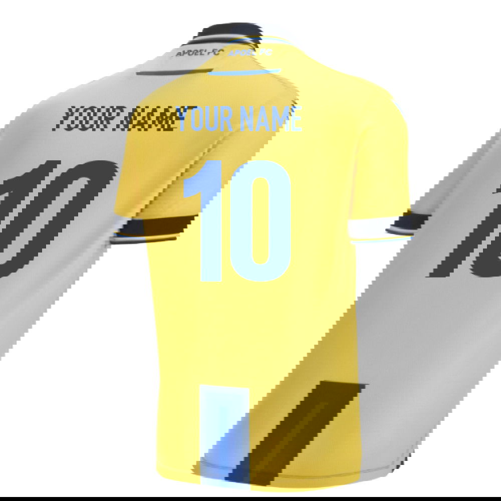 2025-2026 APOEL FC Home Shirt (Your Name)