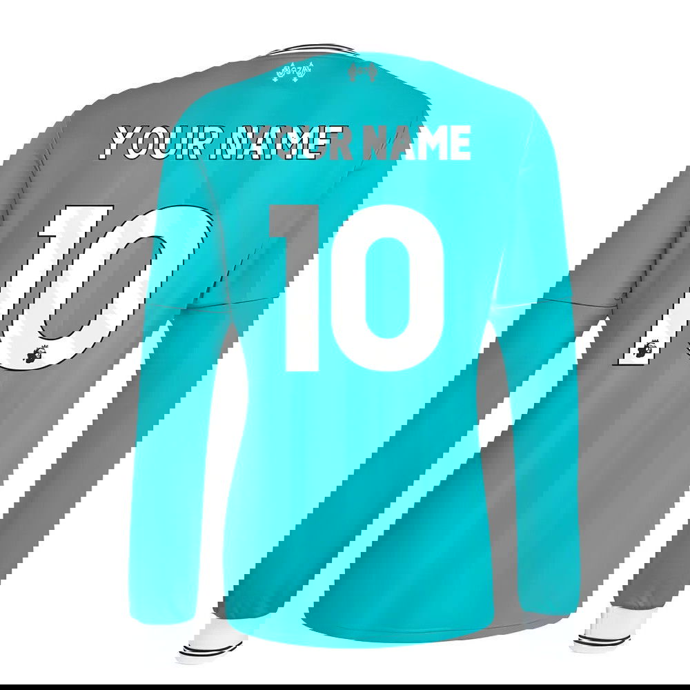 2025-2026 Liverpool Long Sleeve Third Shirt (Your Name)