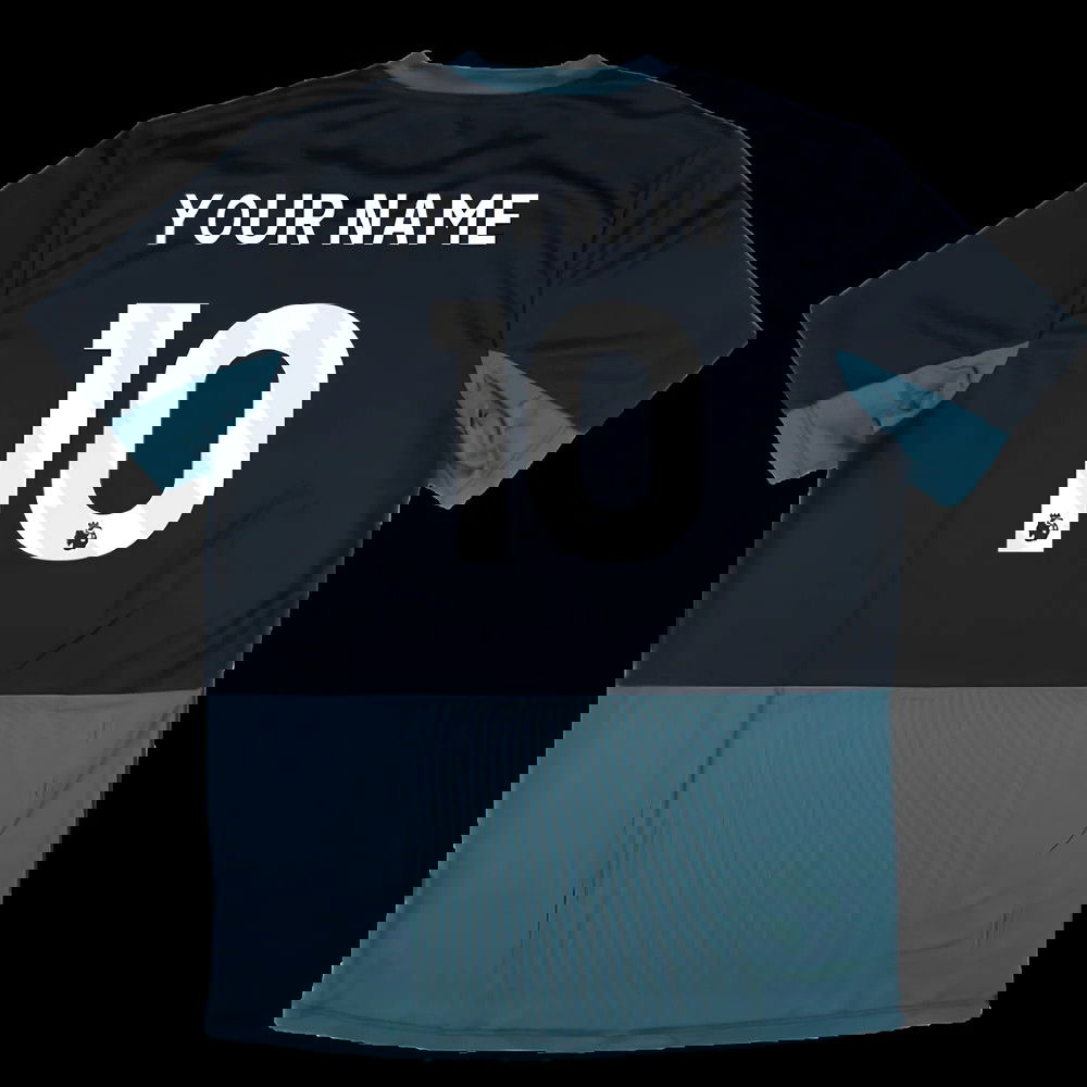 2025-2026 Bournemouth Pro Training Tee (Blueberry) (Your Name)