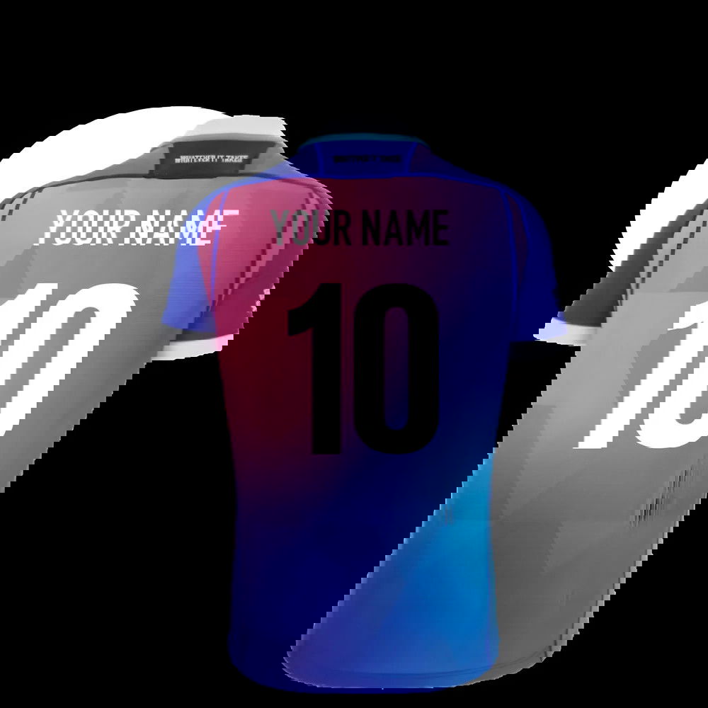 2025-2026 Glasgow Warriors Rugby Training Jersey (Kids) (Your Name)